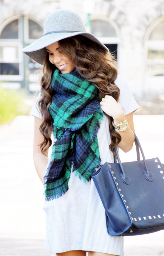 Blanket Scarf Fall Outfit